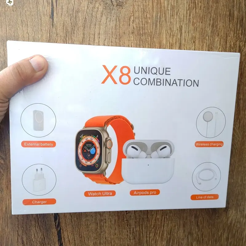 X8 ultra watch 5in1 Combo Set
