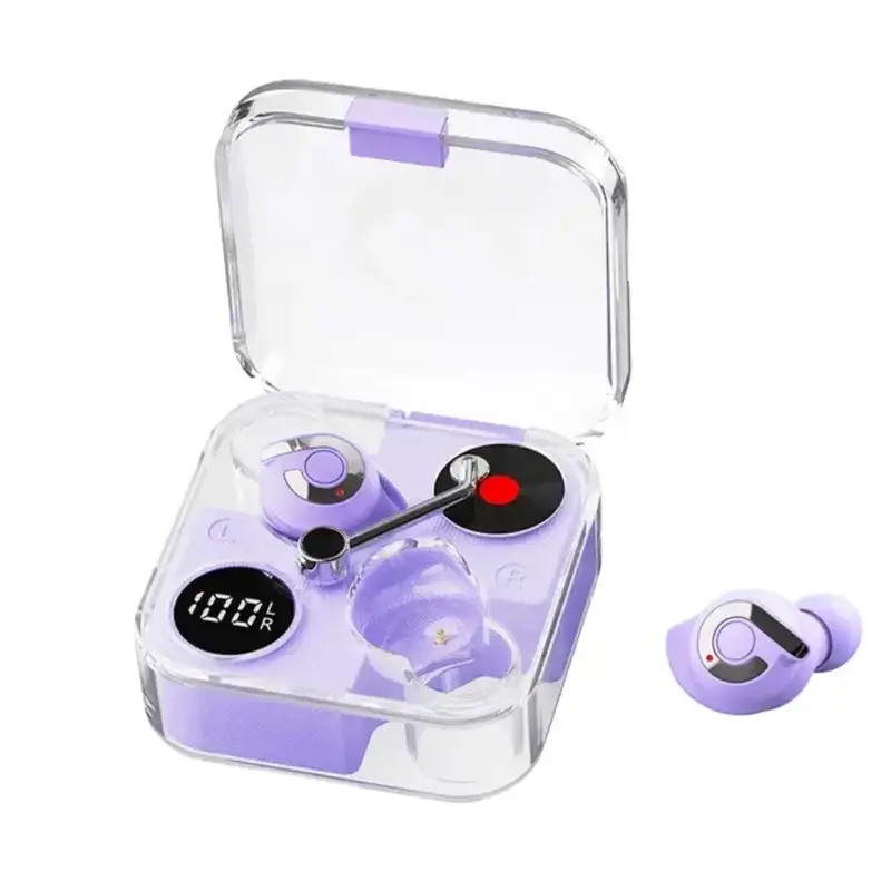 Crystal transparent Gaming Earbuds